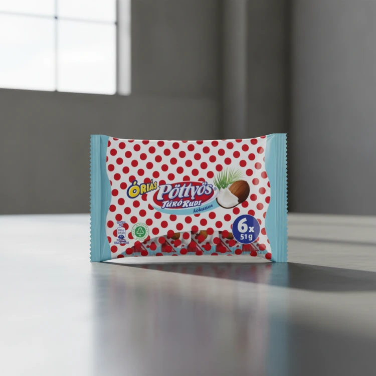 Pöttyös Túró Rudi Óriás kokosowe 6×51 g