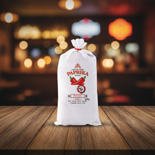 Papryka węgierska wędzona mielona słodka 500g w worku lnianym