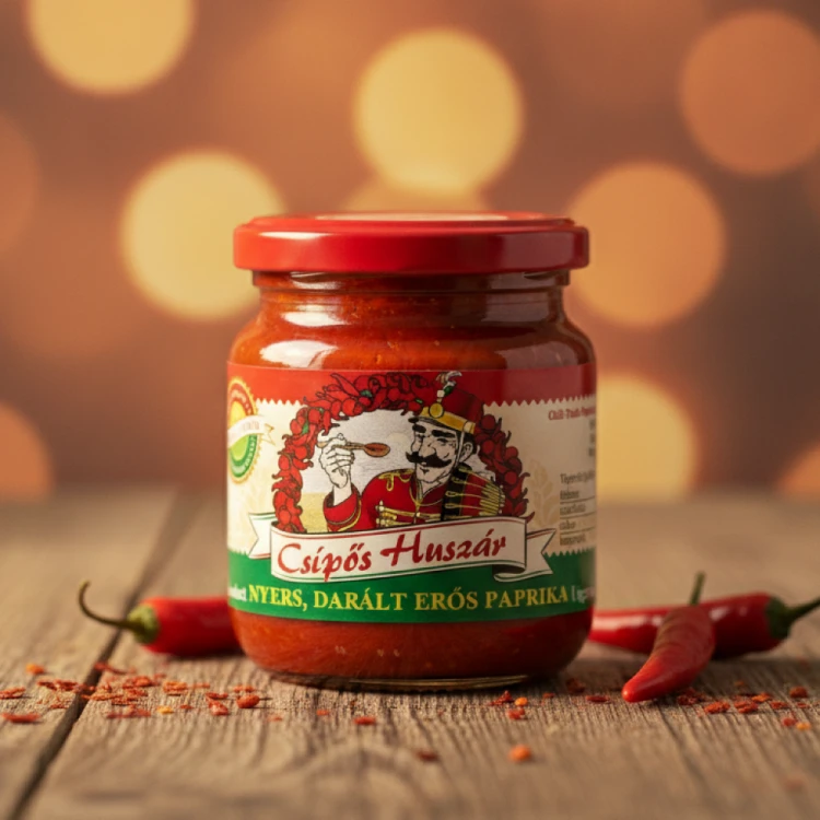 Węgierska-pasta-paprykowa-ostra-Csipos-Huszar-210g