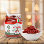 Węgierska pasta paprykowa łagodna koszerna Édes Piros Kosher 210g