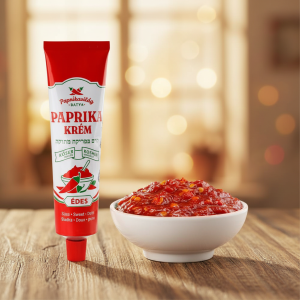 Węgierska koszerna pasta paprykowa łagodna 160g - Paprikakrém edes kosher