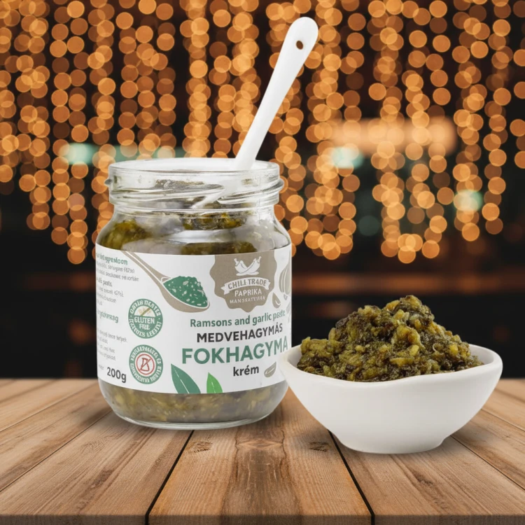Węgierski-przecier-z-czosnku-niedźwiedziego-i-czosnku-200g-Medvehagymás-fokhagymakrém