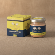 Węgierski-mus-z-gęsich-wątróbek-z-miodem-kasztanowym-70g-Premium-Libamaj-mousse-gesztenyemezzel