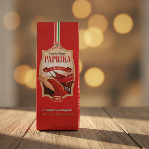 Węgierska Papryka mielona pikantna opakowanie karton 50g