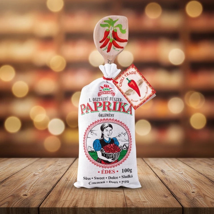 Papryka-mielona-słodka-w-worku-lnianym-z-łyżeczką-100g-sklep-z-papryką-węgierską