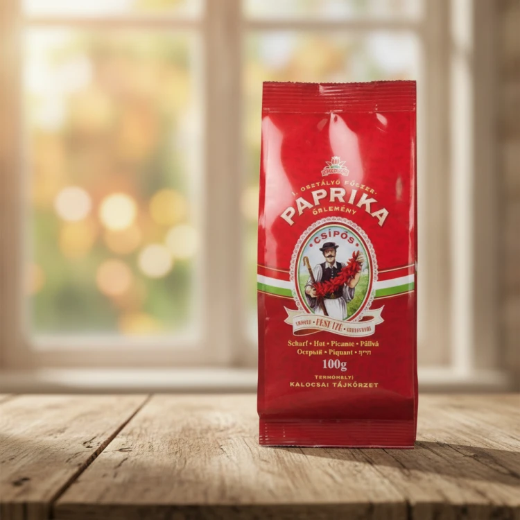 Węgierska papryka wędzona mielona pikantna 100g