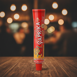 Węgierska pikantna pasta paprykowa z wędzonej papryki 80g - Fűst izű paprika krem csipös