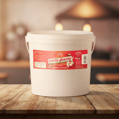 Węgierski krem paprykowy ostry 2600g Csípős Huszár pépesített paprikakrém