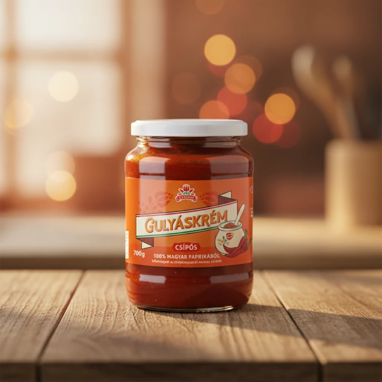 Węgierska-pasta-gulaszowa-pikantna---Gulyaskrem-csipos-pepesitett-700g