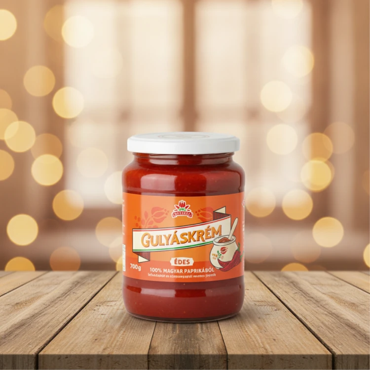 Węgierska-pasta-gulaszowa-słodka---Gulyaskrem-edes-pepesitett-700g