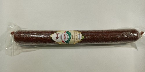 Salami łagodne z Szarego bydła 100% z łojem wołowym 200g - Szürkemarha 100%-os csemege szalámi faggyúval