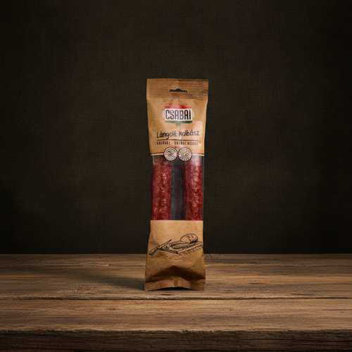 Węgierska kiełbasa podpalana Csabai lángolt kolbász 300 g