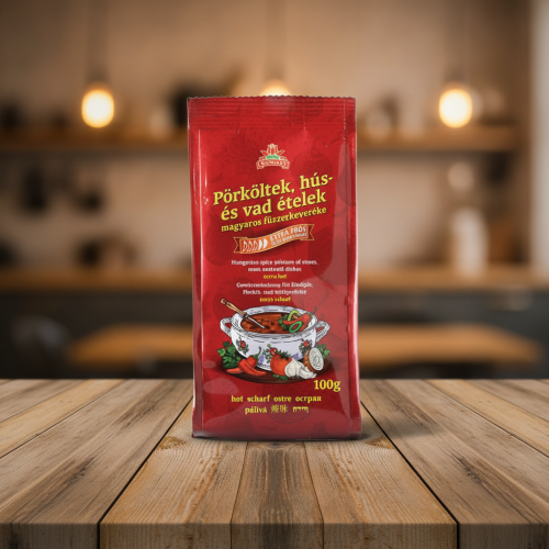 Węgierska przyprawa do gulaszu i dziczyzny extra ostra 100g Chili-Trade