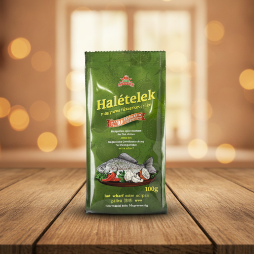 Węgierska przyprawa do ryb extra ostra 100g Halételek fűszerkeveréke Chili-Trade