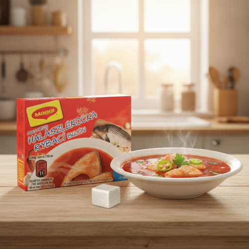 Węgierska-kostka-bulionowa-rybna---Maggi-Magyaros-Halászlékocka