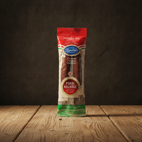Węgierska kiełbasa Gyulai piekielna z ostrą papryką i chili 250 g