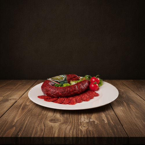 Węgierska kiełbasa pikantna z osła Szamár kolbász csípős 350 g