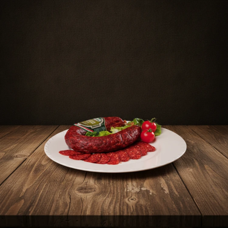 Węgierska kiełbasa pikantna z osła Szamár kolbász csípős 350 g