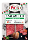 Węgierskie wędzone salami łagodne plastry 70g - Pick Szalametti csemege szalami