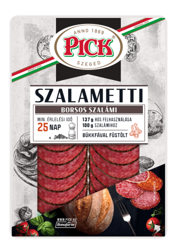 Pick Szalametti borsos szalami - salami z pieprzem plastry 70g