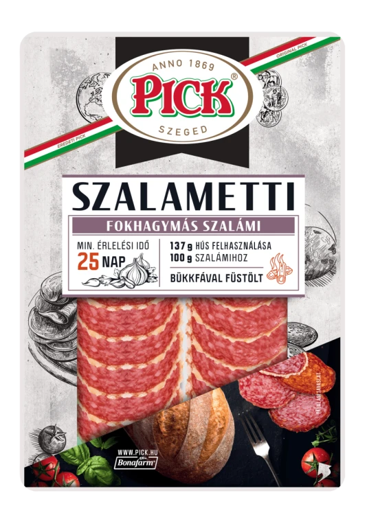 Salami czosnkowe Pick