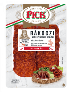 Węgierskie salami Rakoczi paprykowe łagodne plastry 70g -  PICK RÁKÓCZI PAPRIKÁS SZALÁMI