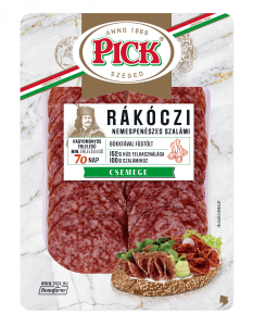 Węgierskie salami Rakoczi klasyczne plastry 70g - Pick Rákóczi szalami