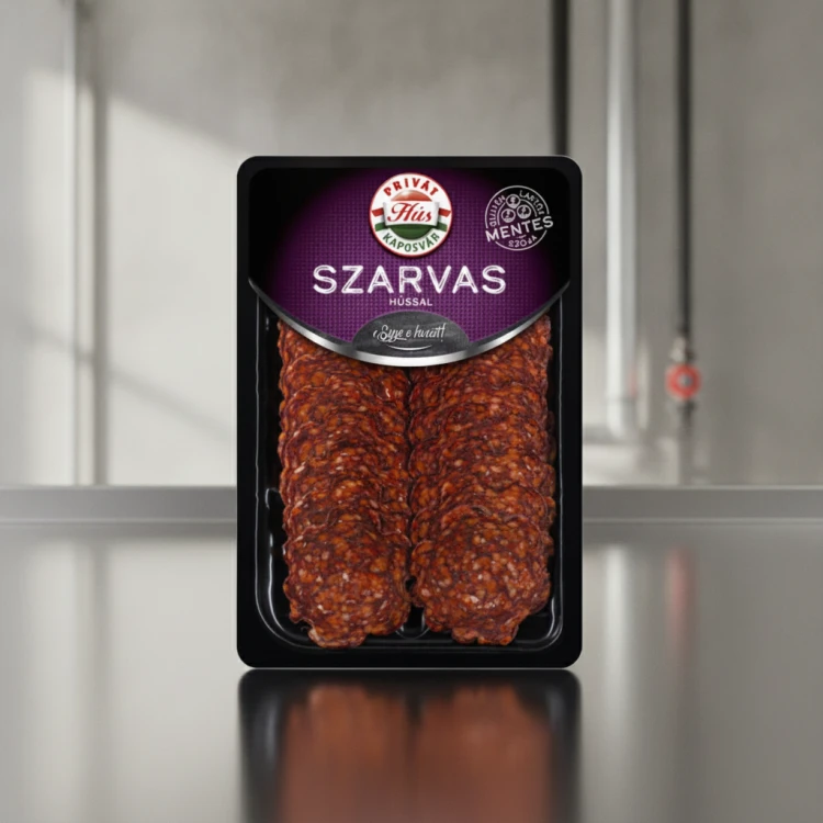 Węgierskie-salami-pikantne-jeleń_wieprzowina---plastry---Szalámi-szarvas-és-sertés-húsból-60g