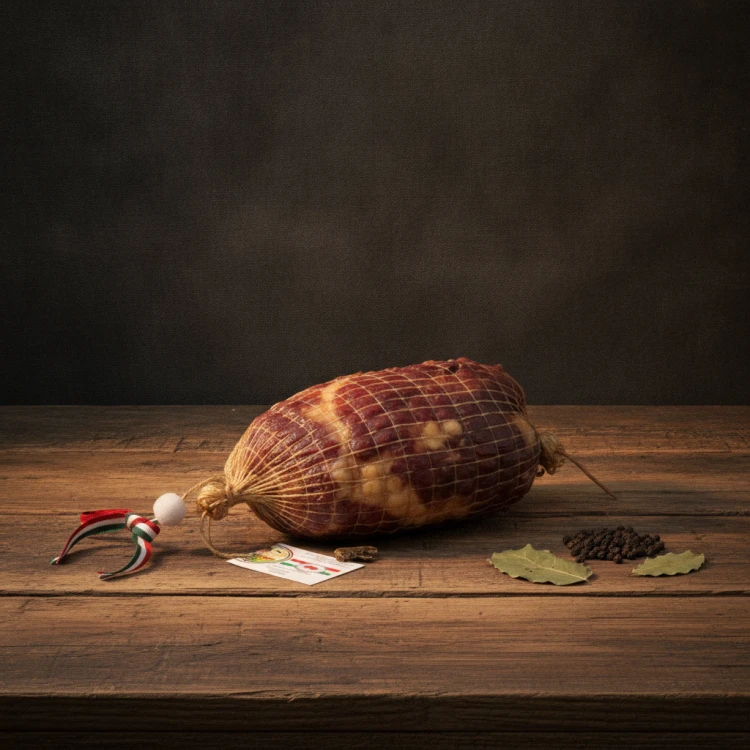Węgierska-wędzona-domowa-szynka-z-Mangalicy---Füstölt-Mangalica-kötözött-sonká-1,5kg