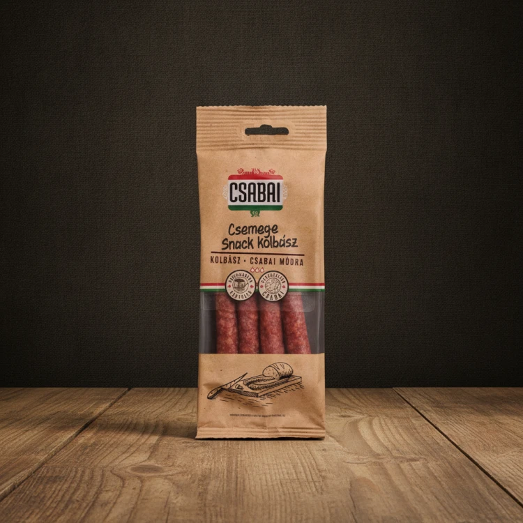 Węgierskie snacki łagodne Csabai snack 100 g