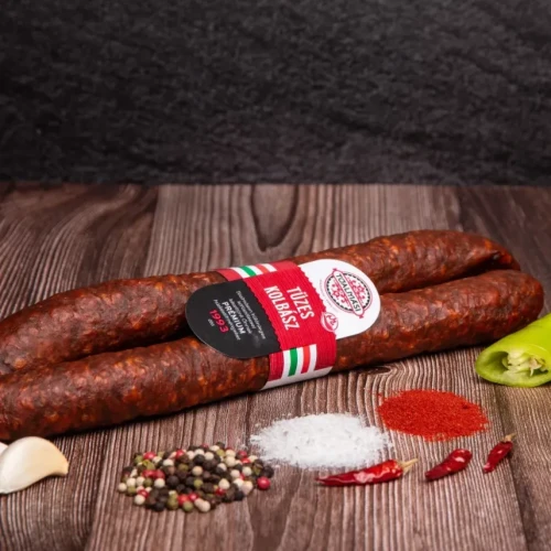 Węgierska kiełbasa ekstra pikantna Tóalmási Tüzes kolbász 500 g