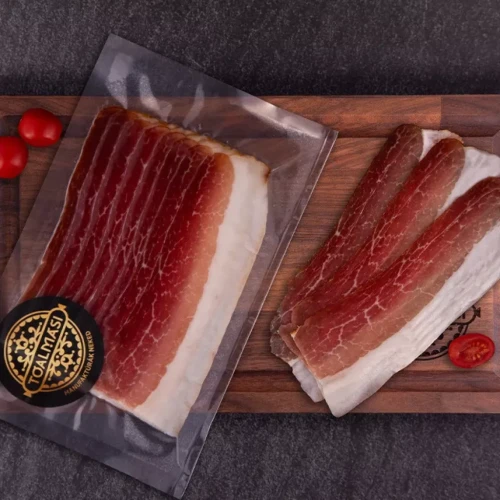 Węgierska wędzona szynka z Mangalicy - Tóalmási füstölt szeletelt mangalica sonka 100g
