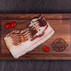 Węgierski wędzony boczek cesarski z Mangalicy - Tóalmási füstölt szeletelt mangalica kolozsvári szalonna 100g