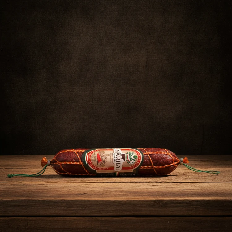 Węgierskie-salami-wołowe-pikantne-500g---Marha-szalami-paprikas-csipos-100%-wołowina
