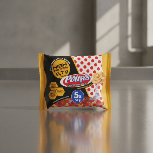 Batoniki-turo-rudi-proteinowe-masło-orzechowe-5x51g-Pöttyös-Protein-Rudi-mogyoróvajas