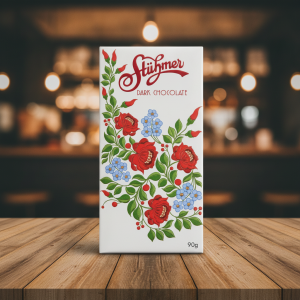 Węgierska czekolada gorzka - Étcsokoládé 90g Kalocsa