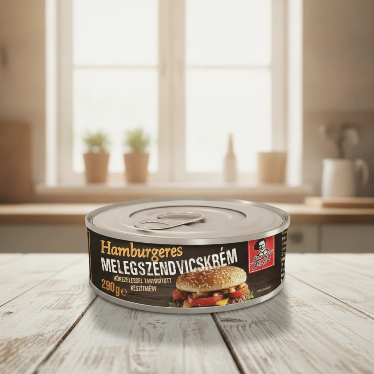 Węgierska pasta kanapkowa - Melegszendvicskrem Hamburgeres 290g