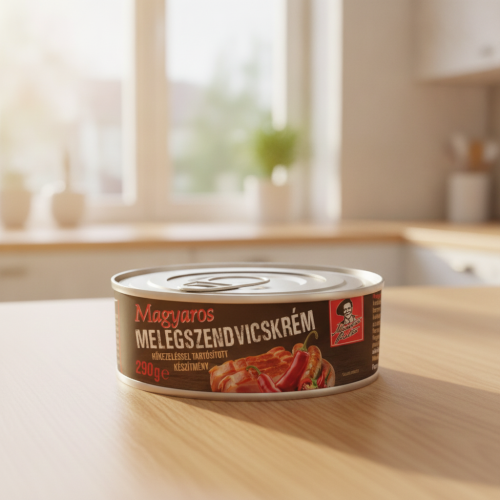 Węgierska pasta kanapkowa - Melegszendvicskrem Magyaros 290g