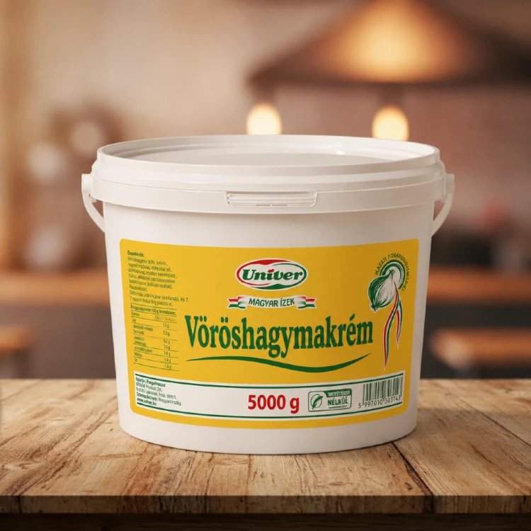 Węgierska pasta cebulowa 5000g - Vöröshagymakrém opakowanie gastro