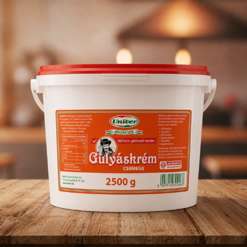 Węgierska pasta gulaszowa łagodna 2500g opakowanie gastro