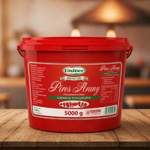 Węgierska pasta paprykowa łagodna Piros Arany 5000g opakowanie gastro