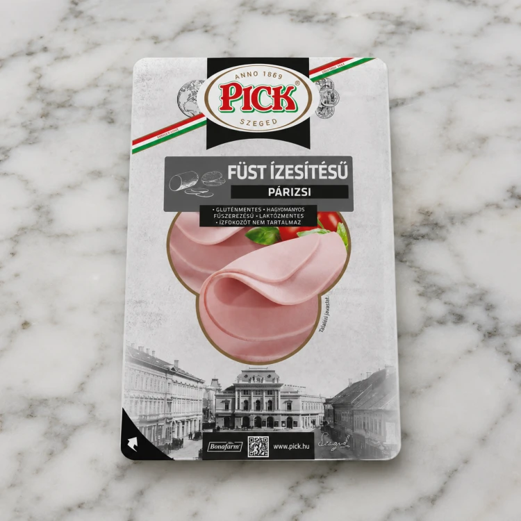 Węgierska mortadela wędzona PICK 100g | Füst ízesítésű párizsi