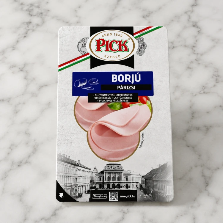 Węgierska mortadela cielęca PICK 100g – Borjú párizsi