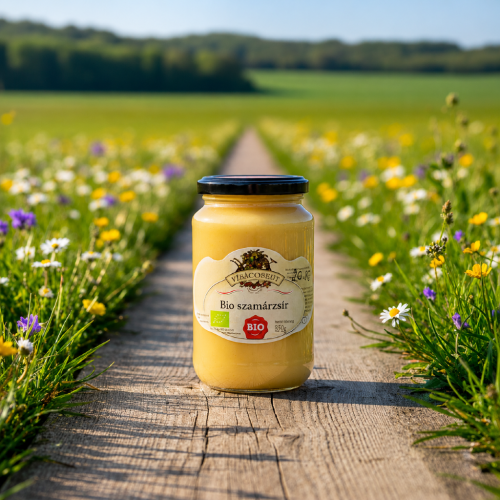 Węgierski BIO smalec z osła 350g – BIO szamárzsír
