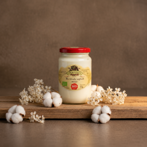 BIO jogurt naturalny z mleka bawolego 350g – Bio bivaly natúr joghurt