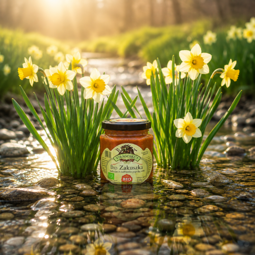 Węgierski BIO krem bakłażanowo-paprykowy 170g – Bio zakuszka