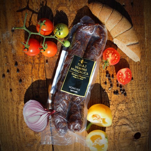 Kiełbasa z Mangalicy z Tokaji Aszú 300g | Węgierska Papryka