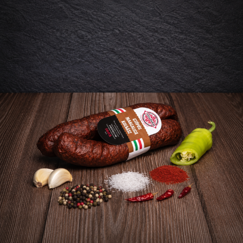 Węgierska kiełbasa pikantna z Mangalicy Tóalmási 300g