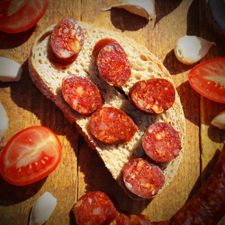 Węgierska kiełbasa z mangalicy
