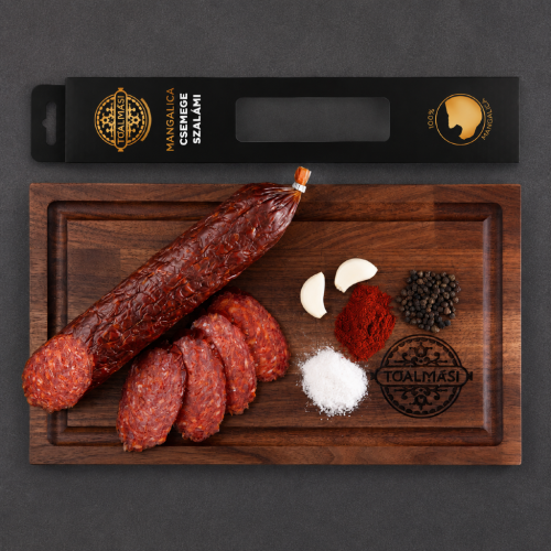 Węgierskie łagodne salami z Mangalicy Tóalmási 500g